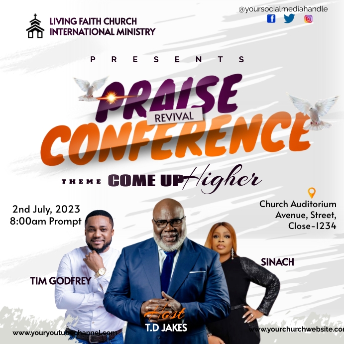 Church Event flyer Template | PosterMyWall