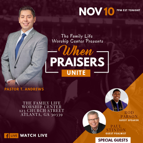 church anniversary flyers