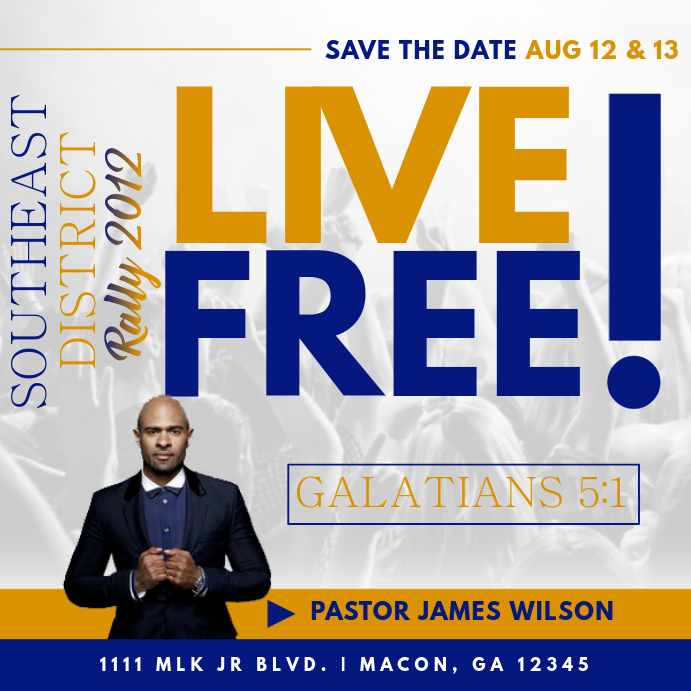 Church Event Flyer Template PosterMyWall