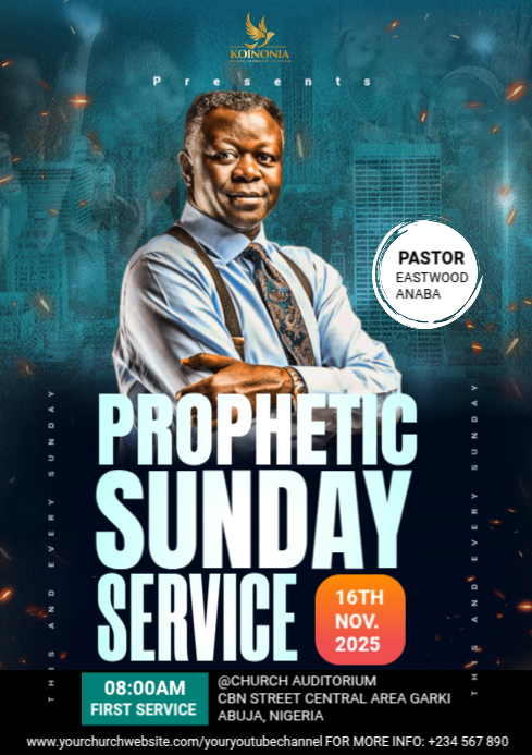church event flyer template | PosterMyWall