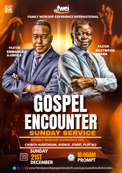 church event flyer template | PosterMyWall