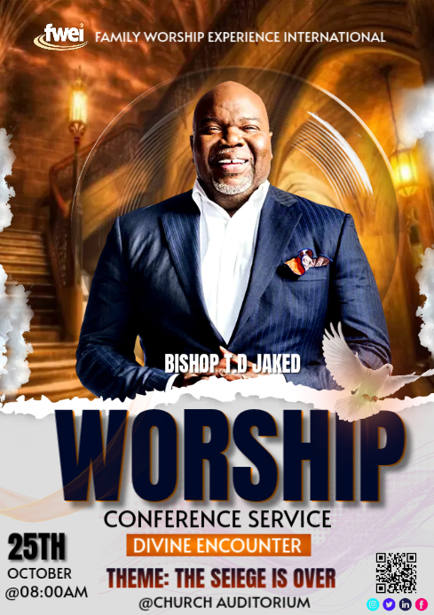 Church Event Flyer A4 Template | PosterMyWall