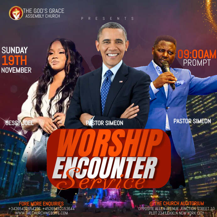 Church event Flyer template | PosterMyWall