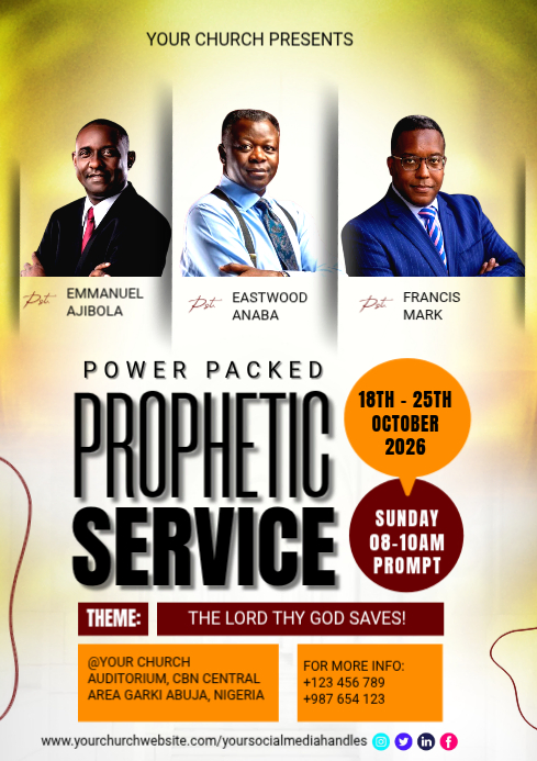 Real Event Flyer Examples White Church Event Flyer A4 Template | PosterMyWall