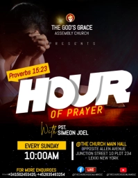 Negro Church Event Flyer Template
