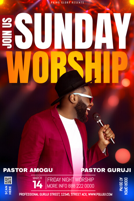 Copy of church event online ad | PosterMyWall