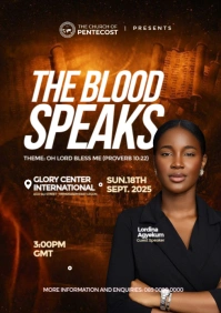Church Event Poster A4 template