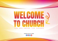 church event template flyer A2