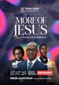 Church Event Video Ad Template A4