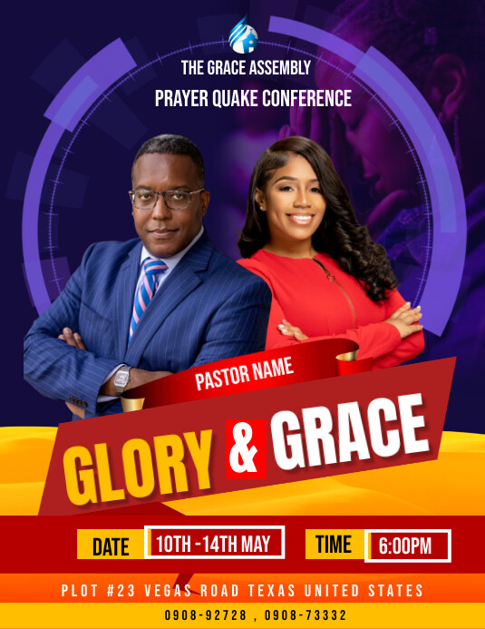 Church events flyer Template | PosterMyWall