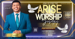 church facebook ad template