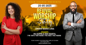 Church Facebook Event Cover template