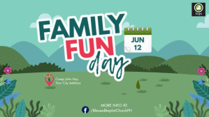 church family day digital display template