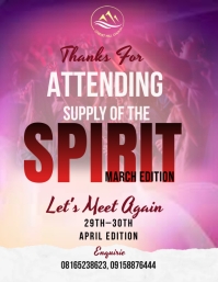 Church Program Flyer Template | PosterMyWall
