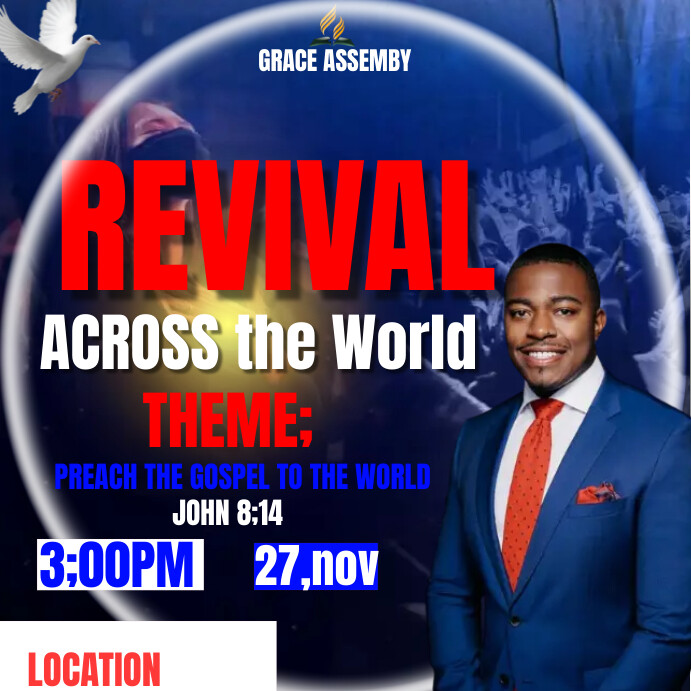 church flier template (1) Instagram Post