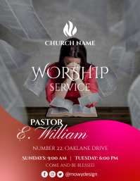 Church Invitation Flyer Template | PosterMyWall
