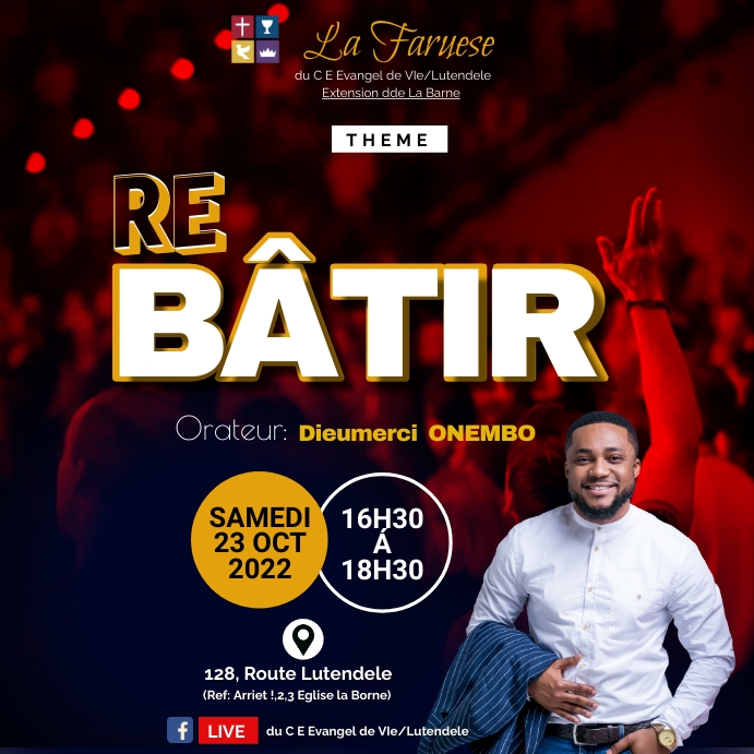 Church Flyer (25) Wpis na Instagrama template
