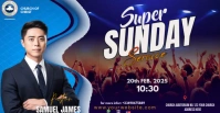 CHURCH FLYER Portada de evento de Facebook template
