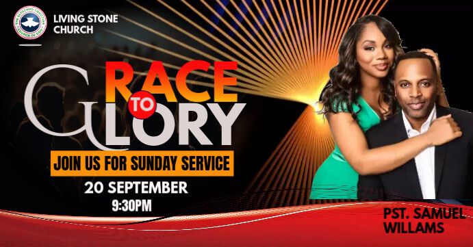 CHURCH FLYER Copertina evento Facebook template
