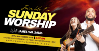 CHURCH FLYER Facebook Shared Image template