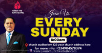 CHURCH FLYER Facebook Shared Image template