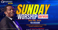 CHURCH FLYER Facebook Shared Image template