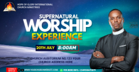 CHURCH FLYER Facebook Shared Image template