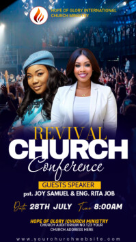 CHURCH FLYER Instagram Story template
