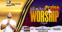 CHURCH FLYER ปกอีเวนต์บน Facebook template