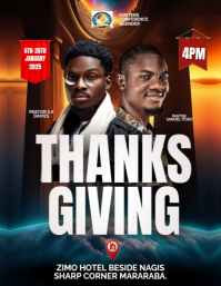 Church flyer template