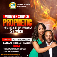 CHURCH FLYER Instagram Post template