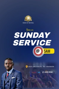 Church flyer Pinterest Grafieka template