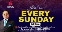 CHURCH FLYER Изображение, которым поделились на Facebook template