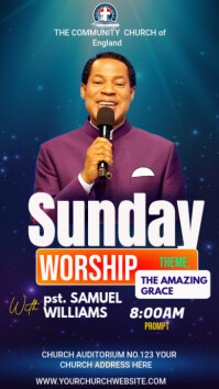 CHURCH FLYER Indaba yaku-Instagram template