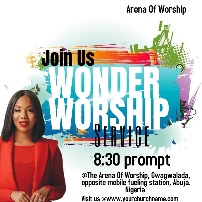 Church flyer Template PosterMyWall