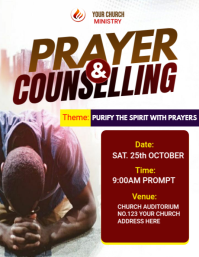 CHURCH FLYER Ulotka (US Letter) template