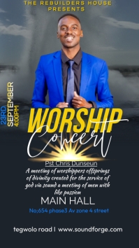 CHURCH FLYER Indaba yaku-Instagram template