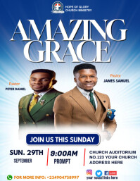 CHURCH FLYER template