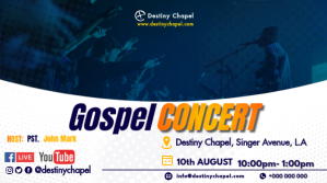 白色 Gospel Concert Isethulo Template