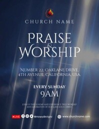 Printable Church Program Templates Free PosterMyWall