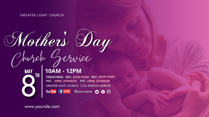 Church Flyer Template PosterMyWall