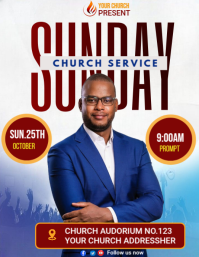 CHURCH FLYER template