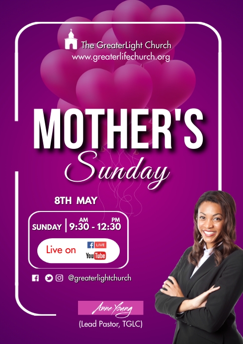 Church Flyer Template PosterMyWall