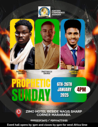 Church flyer template