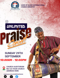 CHURCH FLYER template