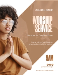 Church Invitation Flyer Template | PosterMyWall