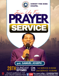 CHURCH FLYER template