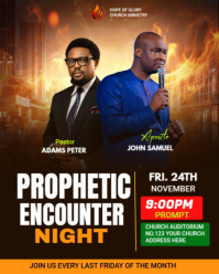 CHURCH FLYER Instagram Portrait template