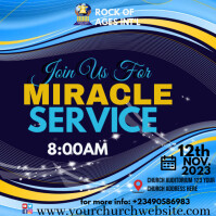 CHURCH FLYER Instagram na Post template