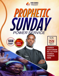 CHURCH FLYER template